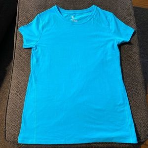 Girls All In Motion Shirt XL (14/16) Turquoise